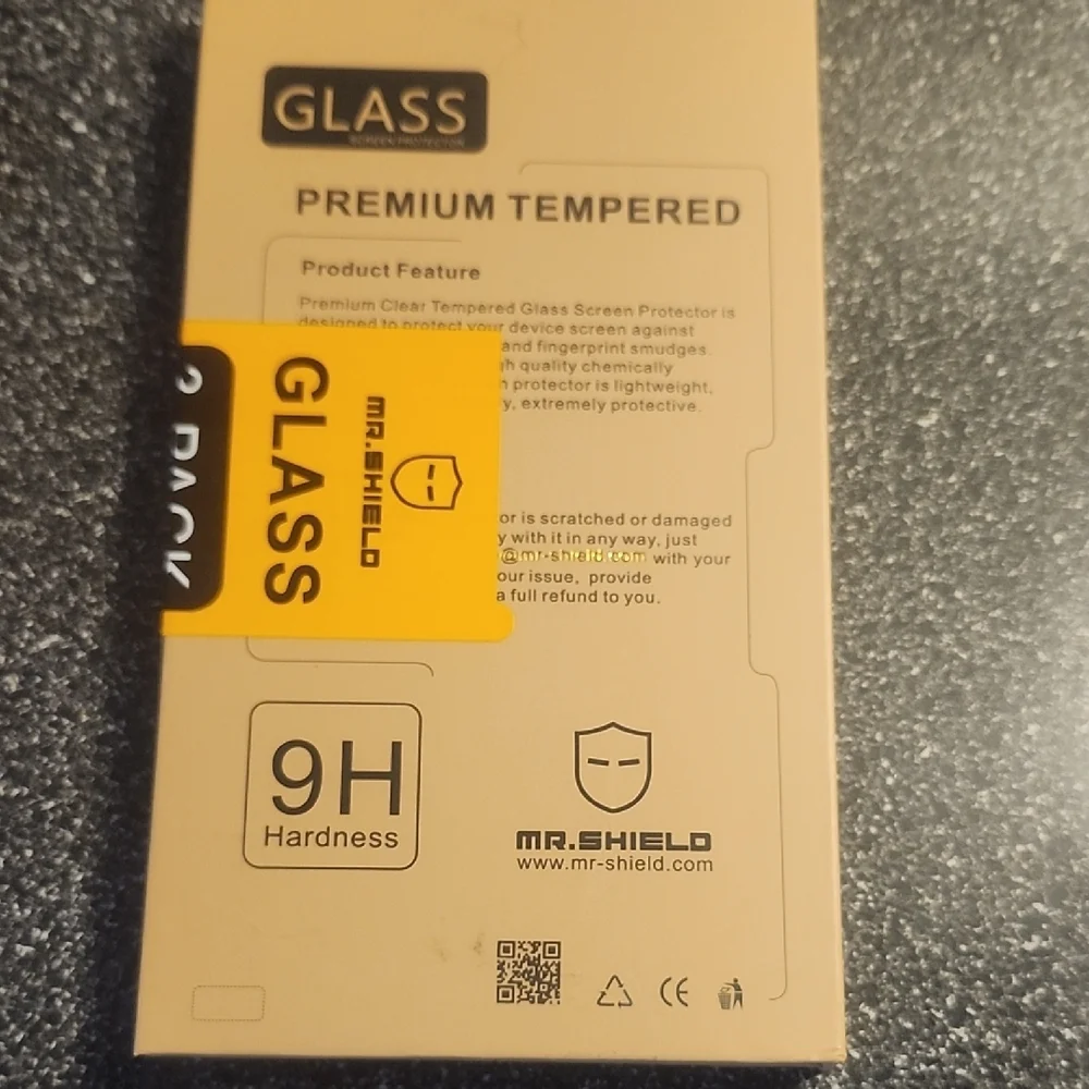 Mr. Shield Glass Screen Protector 3 Pack For SAMSUNG S23 FE NWT New In The Box